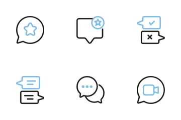 Bubble Chat Icon Pack