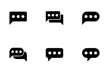 Bubble Chat Icon Pack