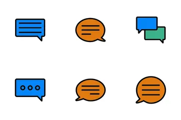 Bubble Chat Icon Pack