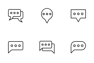 Bubble Chat Icon Pack