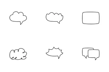 Bubble Chat Icon Pack