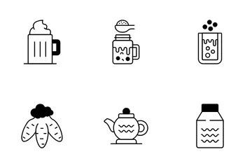 Bubble Tea Icon Pack