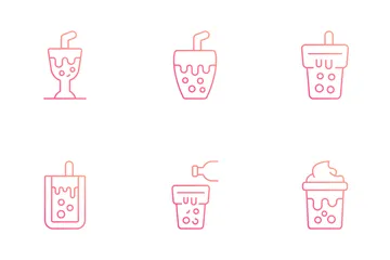 Bubble Tea Icon Pack