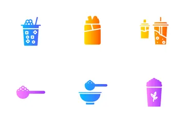 Bubble Tea Icon Pack