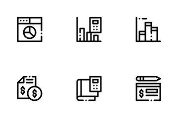 Buchhaltung Symbolpack