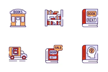 Buchladen Symbolpack