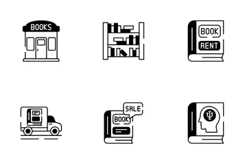 Buchladen Symbolpack