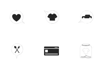 Budget Categories And Saving Goals Icon Pack