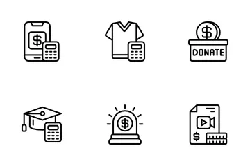 Budget Categories Icon Pack