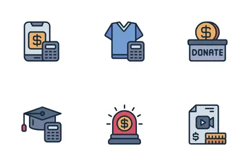Budget Categories Icon Pack