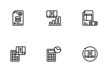 Budget Management Icon Pack