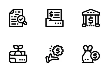 Budget Management Icon Pack