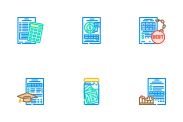 予算計画 財務 アイコンパック