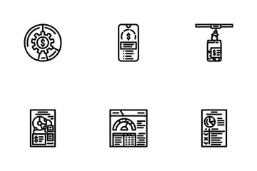 Budget Planning Savings Icon Pack