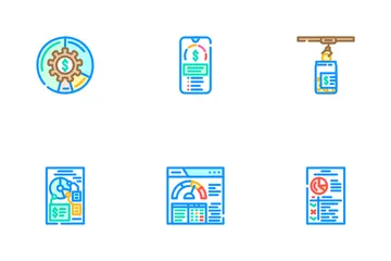 Budget Planning Savings Icon Pack