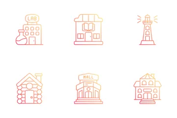 Building And Architecture Icon Pack
