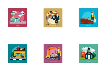 Building And Construction Icon Pack