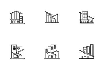 Building And House Icon Pack