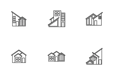 Building And Houses Icon Pack