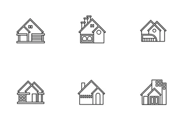 Building And Houses Icon Pack