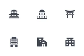 Building And Landmark Icon Pack