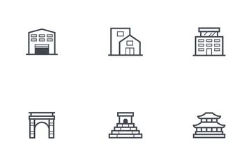 Building And Landmark Icon Pack