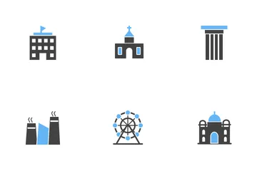 Building And Landmark Icon Pack