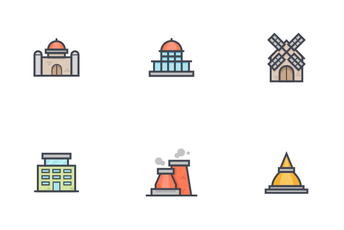 Building And Landmark Icon Pack