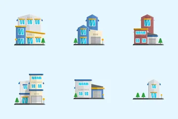 Building Architecture Icon Pack