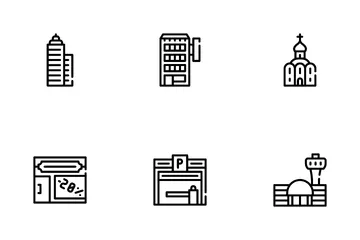 Building Architecture Icon Pack