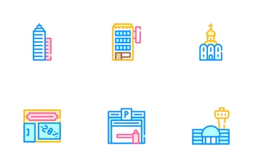 Building Architecture Icon Pack