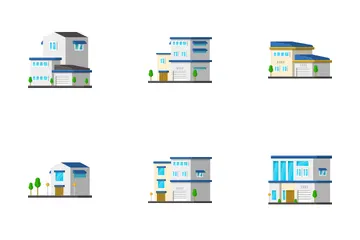 Building Architecture Icon Pack
