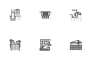 Building Construction Icon Pack