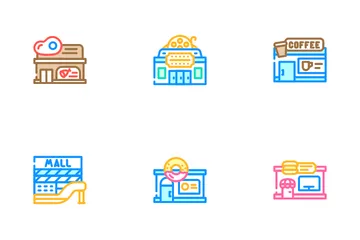 Building Construction Exterior Icon Pack