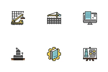 Building Construction Icon Pack