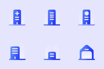 Building  Infrastructure Icon Pack
