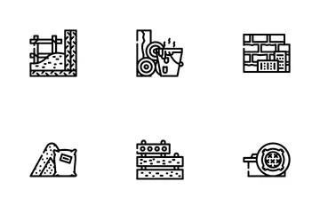 Building Material Icon Pack