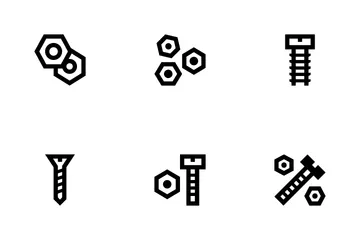 Building Materials Icon Pack