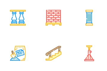 Building Materials And Supplies Icon Pack
