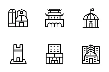 Buildings 1 Icon Pack