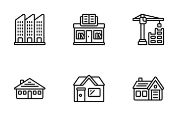 Buildings Icon Pack