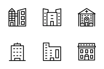 Buildings 2 Icon Pack