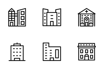 Buildings 2 Icon Pack