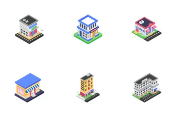 Buildings 2 Icon Pack