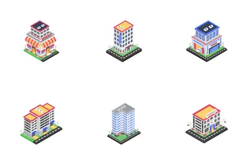 Buildings 2 Icon Pack