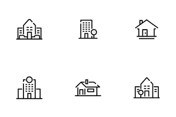 Buildings Icon Pack