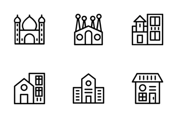 Buildings 3 Icon Pack
