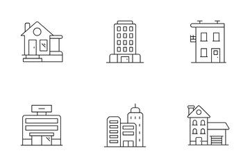 Buildings Icon Pack