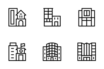 Buildings 4 Icon Pack