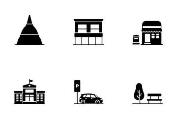 Buildings Icon Pack